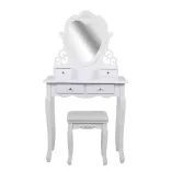 Dressing Table London, available in multiple colors - white