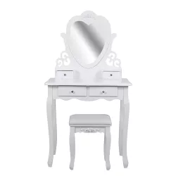 Dressing Table London, available in multiple colors - white