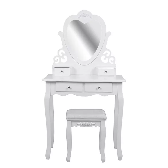 Dressing Table London, available in multiple colors - white