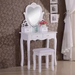 Dressing Table London, available in multiple colors - white