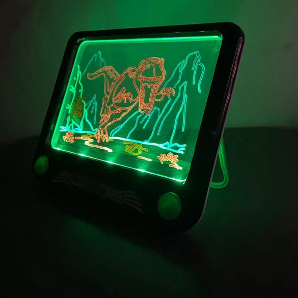 Illuminated Magic Board in Various Types - Dino Theme