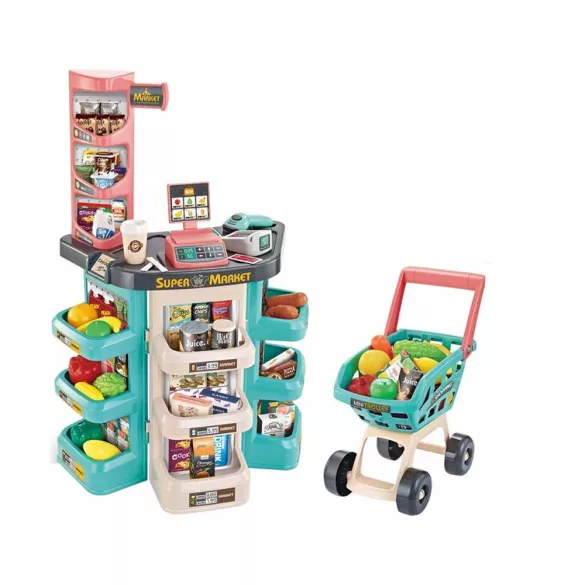 Toy Supermarket - 47 Pieces