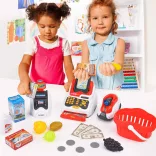 Toy Cash Register, 24 Pieces