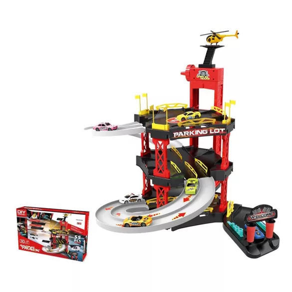 Play Parking Garage, 55 Pieces