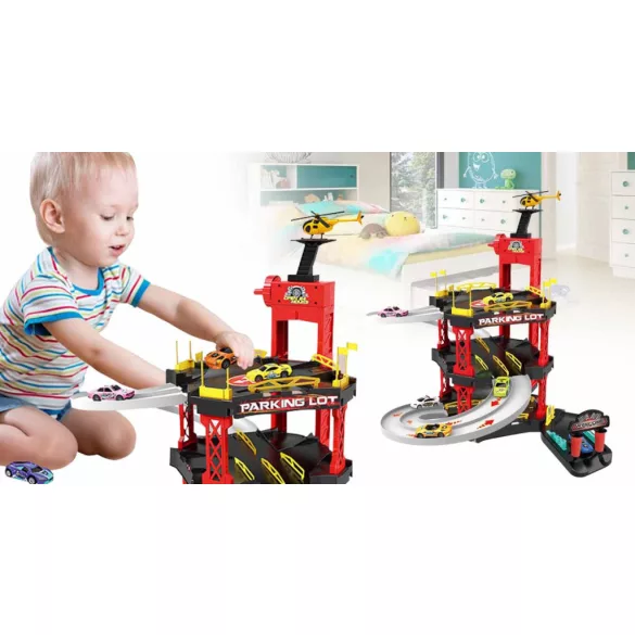 Play Parking Garage, 55 Pieces