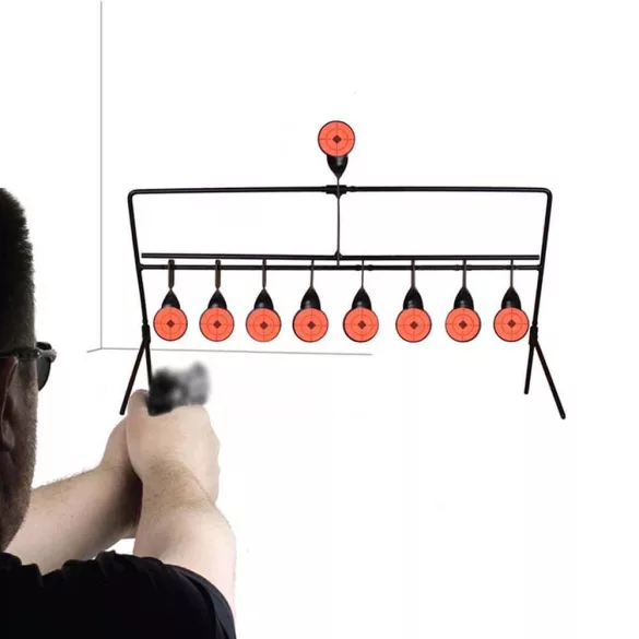 Rotating Target Board with 8+1 Targets