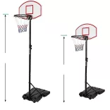 Adjustable Mobile Basketball Hoop