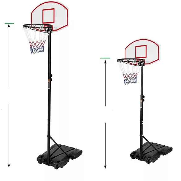 Adjustable Mobile Basketball Hoop