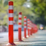 Plastic Traffic Cones Set of 5