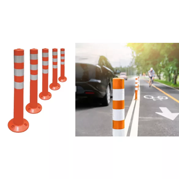 Plastic Traffic Cones Set of 5