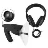 Directional Parabolic Microphone with Headphones