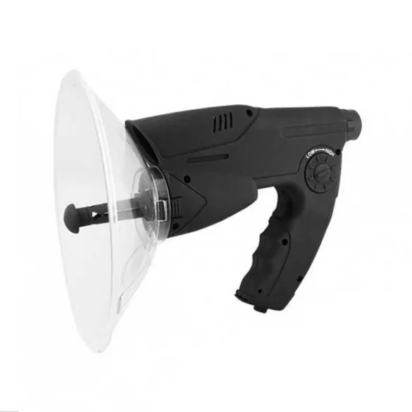 Directional Parabolic Microphone with Headphones