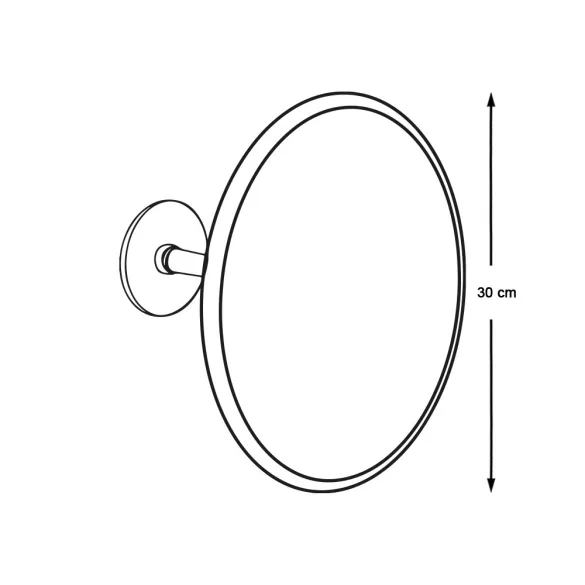 Indoor Traffic Mirror, 30 cm