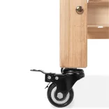 Rolling Wooden Planter