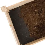 Two-Compartment Wooden Seedling Planter