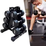 Dumbbell Rack for 3 Pairs of Dumbbells
