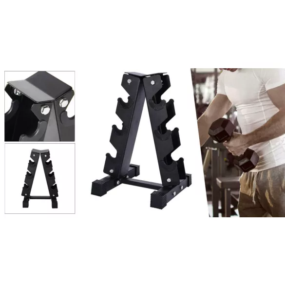 Dumbbell Rack for 3 Pairs of Dumbbells