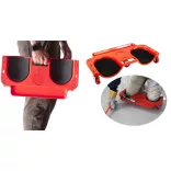 Rolling Kneeler with Tool Holder