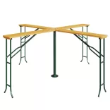 4-position beer table