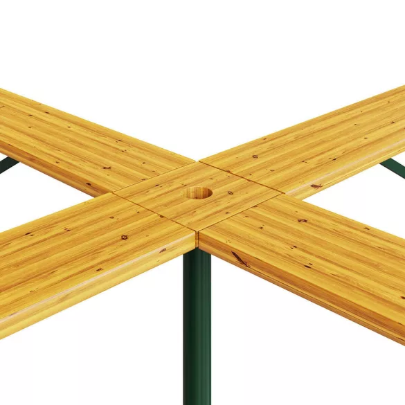 4-position beer table