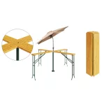 4-position beer table