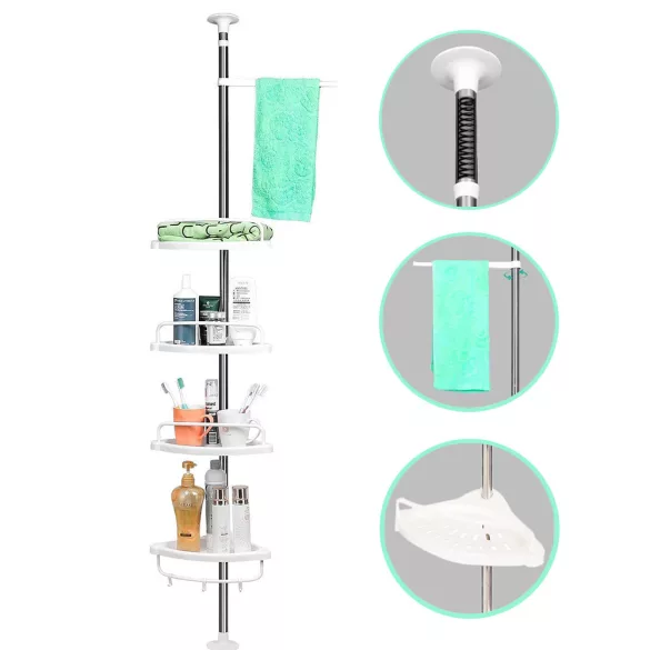 Telescopic Bathroom Shelf