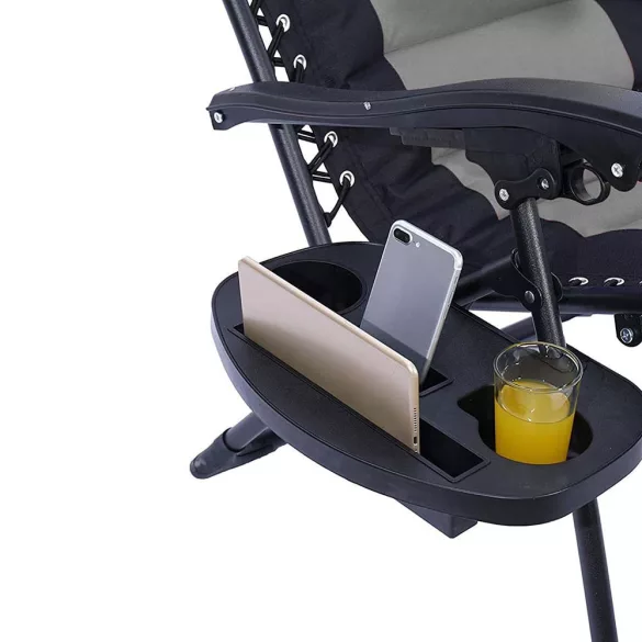 Delux Zero Gravity Chair, Multiple Colors - Gray