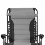 Delux Zero Gravity Chair, Multiple Colors - Gray