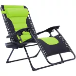 Delux Zero Gravity Chair, Multiple Colors - Green