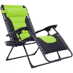 Delux Zero Gravity Chair, Multiple Colors - Green