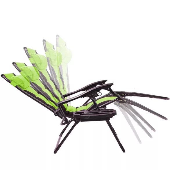 Delux Zero Gravity Chair, Multiple Colors - Green