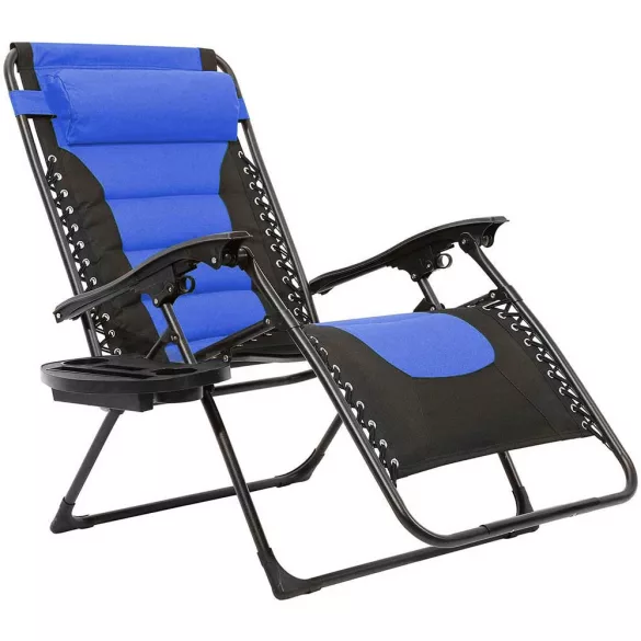 Delux Zero Gravity Chair, Multiple Colors - Blue