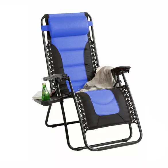 Delux Zero Gravity Chair, Multiple Colors - Blue