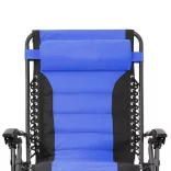 Delux Zero Gravity Chair, Multiple Colors - Blue