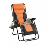 Delux Zero Gravity Chair, Multiple Colors - Orange