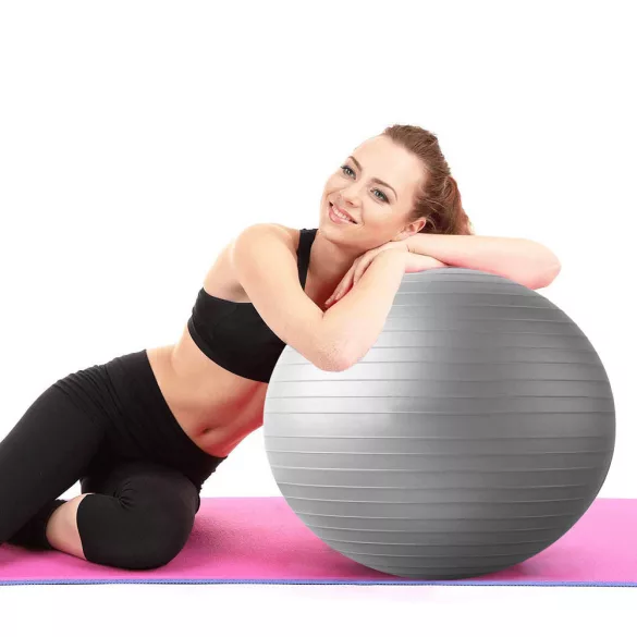 Fitness Ball, 75 cm, with Pump