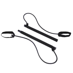 Fitness Bar with Resistance Bands