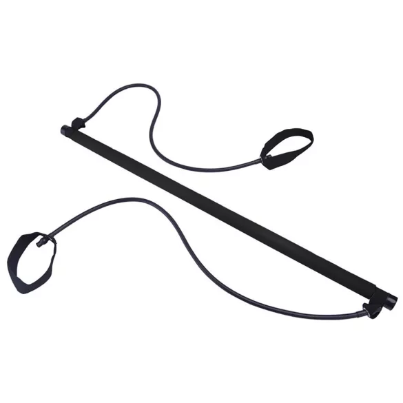 Fitness Bar with Resistance Bands