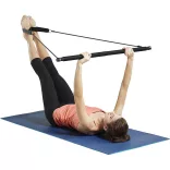 Fitness Bar with Resistance Bands