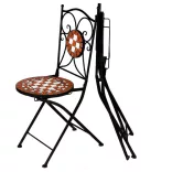 Mosaic Pattern Chair Set of 2