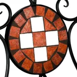 Mosaic Pattern Chair Set of 2