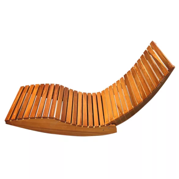 Wooden Swing Lounger