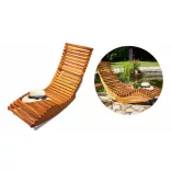 Wooden Swing Lounger