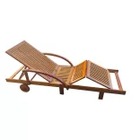 Adjustable Wooden Lounger