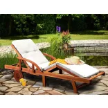 Adjustable Wooden Lounger