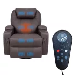 Massage Chair, Available in Multiple Colors - Brown