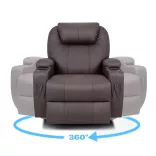 Massage Chair, Available in Multiple Colors - Brown