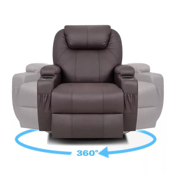 Massage Chair, Available in Multiple Colors - Brown