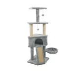 Cat Climbing Tower - Grey