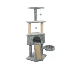 Cat Climbing Tower - Grey